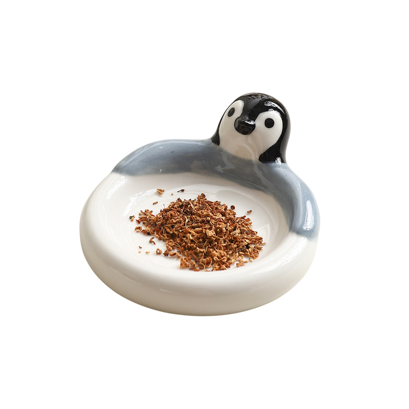 Cute Animal Ceramic Dipping Dish | Cartoon Sauce Plate