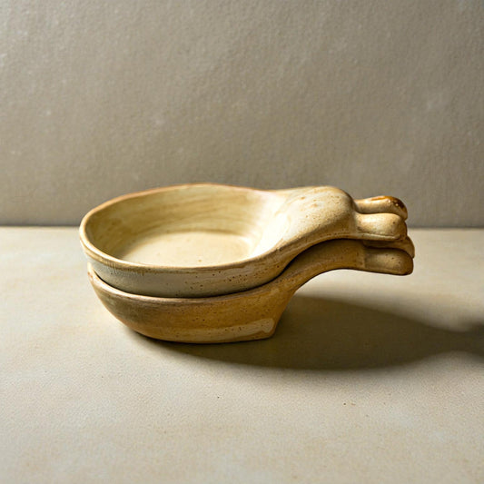 Rabbit-Shaped Ceramic Sauce Dish with Style