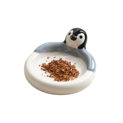 Cute Animal Ceramic Dipping Dish | Cartoon Sauce Plate