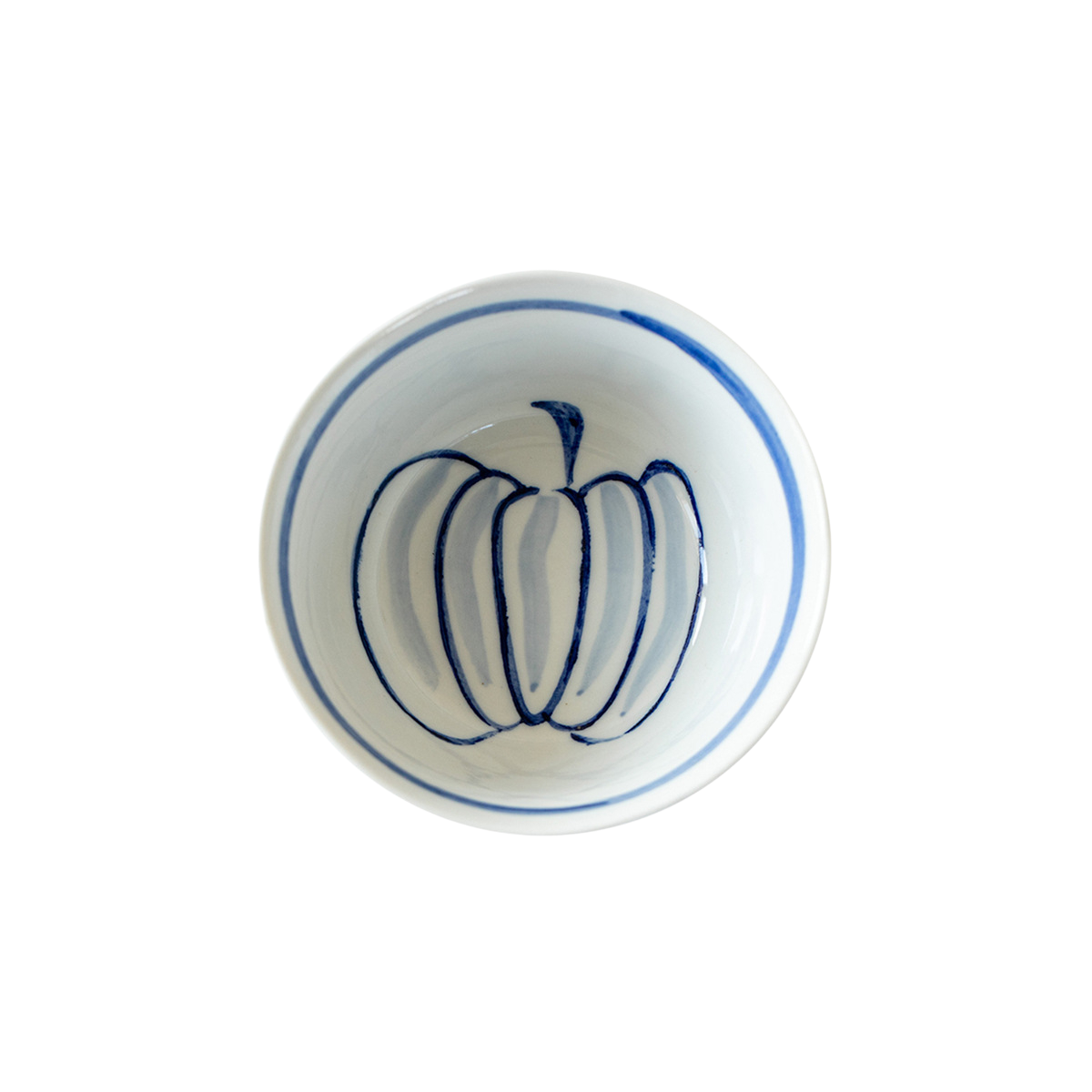 Vegetable Pattern Ceramic Bowl | Side Dish Bow