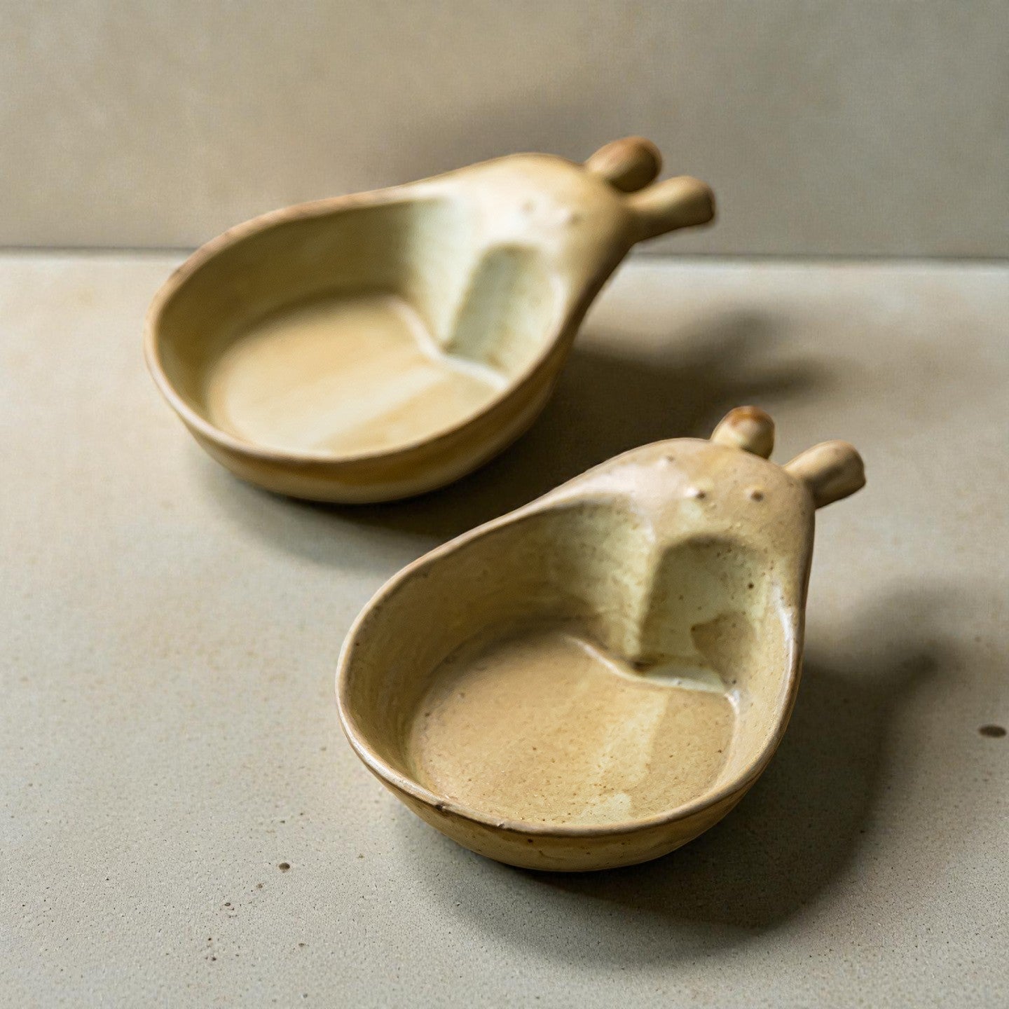 Rabbit-Shaped Ceramic Sauce Dish with Style