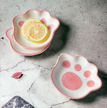 Cat Ceramic Dish Plate