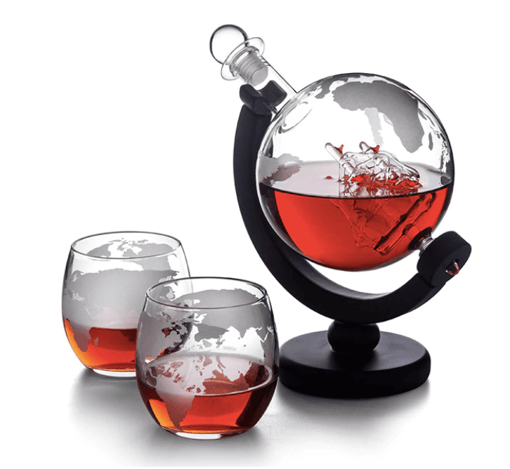Glass Wine Decanter Set