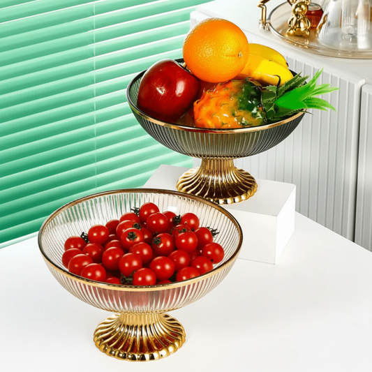 Plastic Food Fruit Serving Bowl